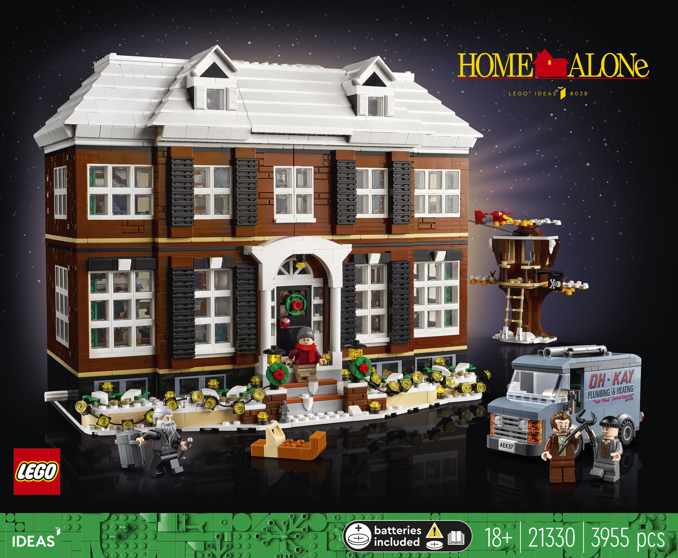 Lego home alone store house